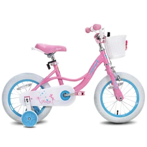 Girls Bike with Training Wheels