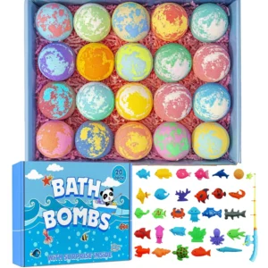 20-Pack Organic Kids Bath Bombs