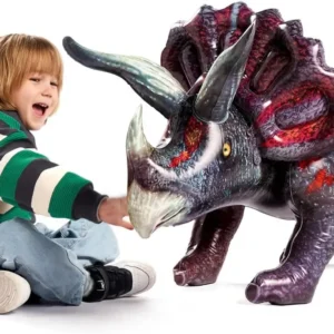 43" Triceratops Inflatable Dinosaur Toy