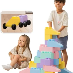 48 Pcs Pastel Large Building Blocks