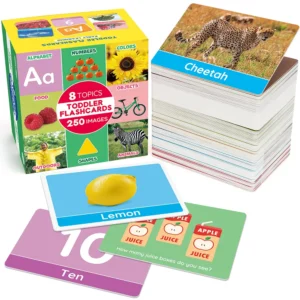Alphabet, Number Flash Cards for Toddlers